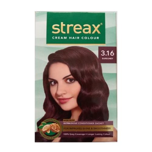 STREAX HAIR COLOUR 3.16(BURGUNDY)
